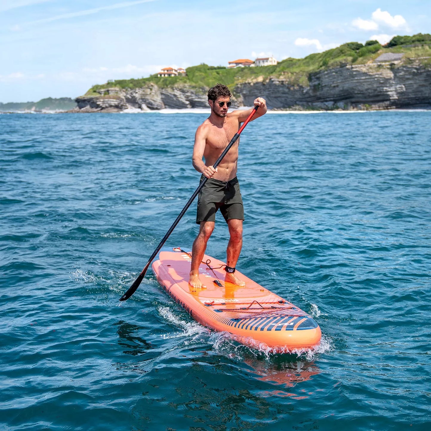Irklentė SUP Aqua Marina Monster 12'0" + irklas CARBON PASTEL