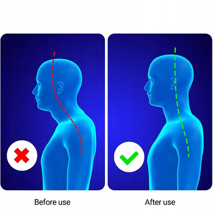 Masažinė pagalvė kaklui ir nugarai su šildymo funkcija