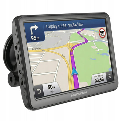 7 colių sunkvežimių navigacija MODECOM CX 7.0 TRUCK TIR BUS su fotoradarais 2026
