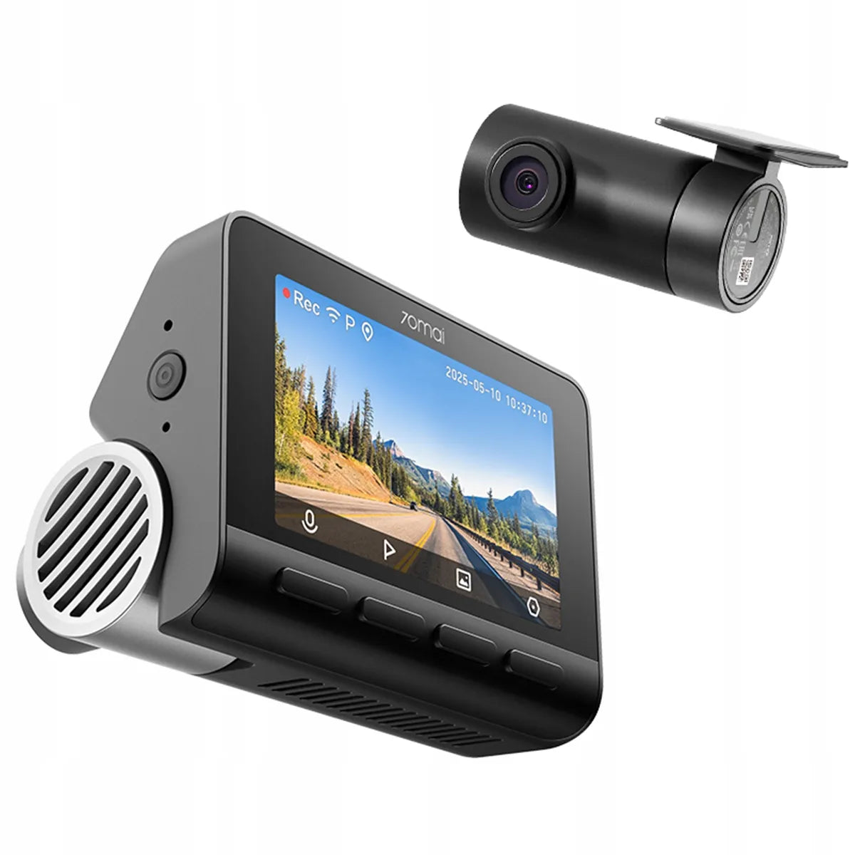 70mai Dash Cam A810S + RC24 4K HDR automobilio vaizdo registratorius su galine kamera