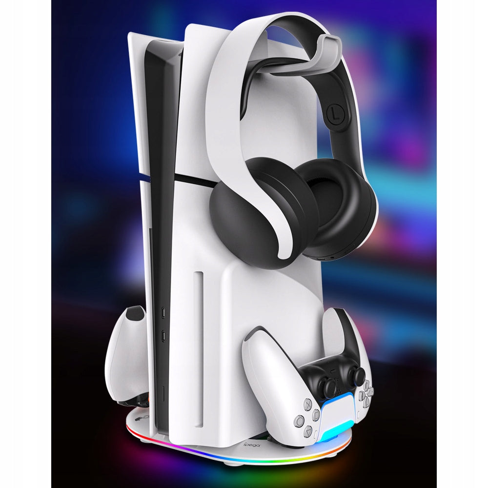 RGB įkrovimo stotelės stovas Sony PlayStation PS5 Slim / PS5 Pro