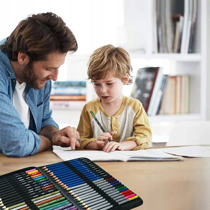 74 PIEŠTUKŲ IR KREDELIŲ RINKINYS ESKIZAVIMUI IR PIEŠIMUI, PROFESIONALUS ESKIZŲ KNYGŲ RINKINYS