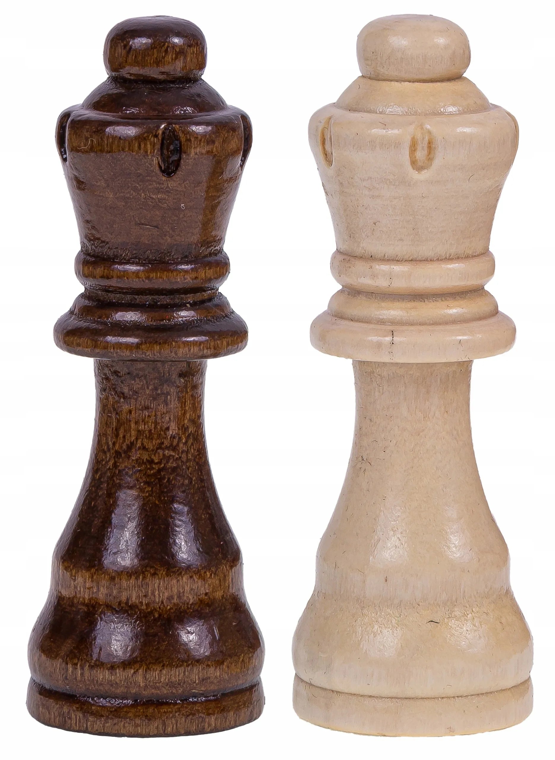 SQUARE – Dideli mediniai magnetiniai šachmatai 380 – Mahonis + 2 x papildomos valdovės