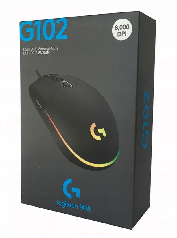 910-005823 „Logitech G102 LIGHTSYNC“ – juoda – EER