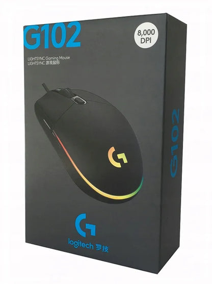 910-005823 „Logitech G102 LIGHTSYNC“ – juoda – EER