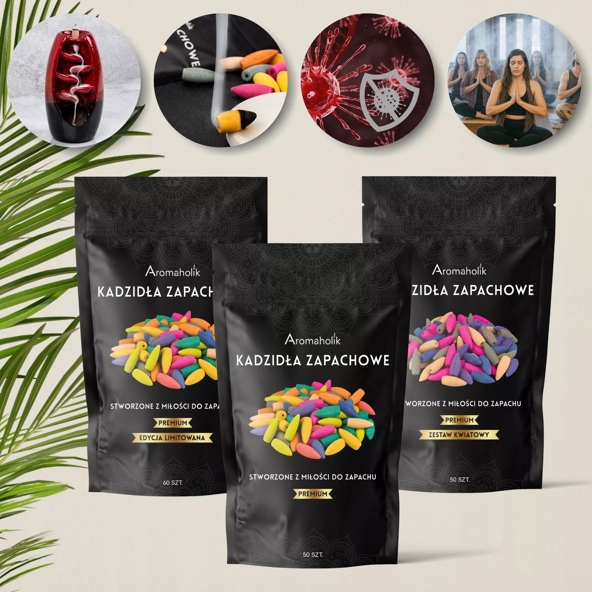 Aromaholik smilkalų krioklio rinkinys XL + dovanos
