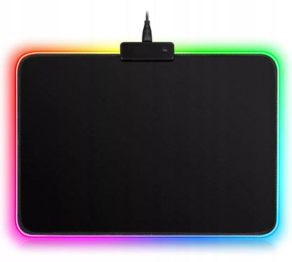 Žaidimų pelės kilimėlis su LED RGB apšvietimu