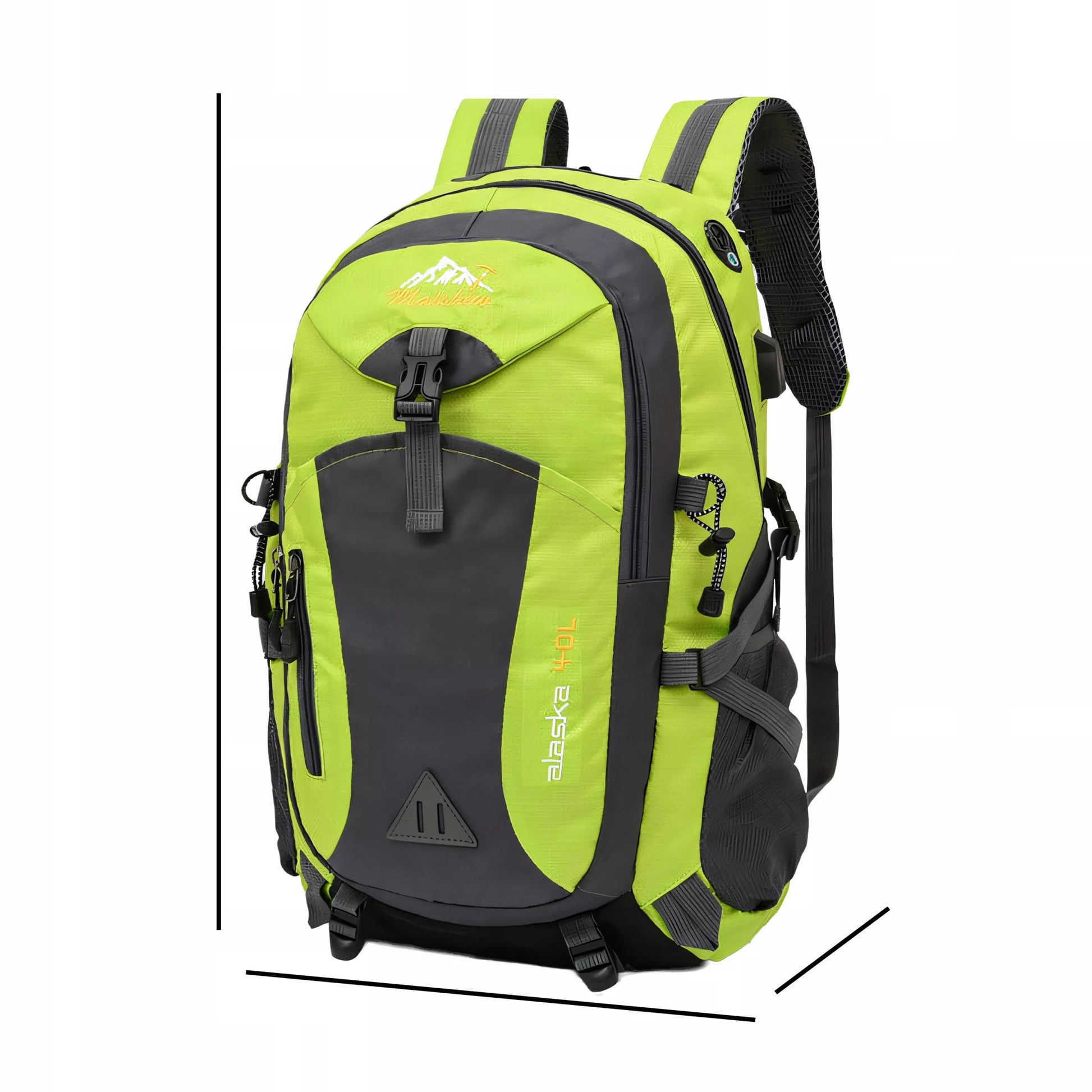 XXL kelioninė kuprinė – lėktuvo ir stovyklavimo kelionėms