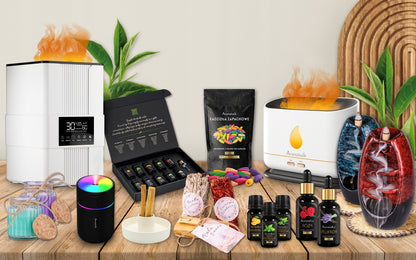 Dovana Vyrui - Aliejų Difuzorius, Palo Santo Medžio Lazdelės - Vyriškas Ritualas