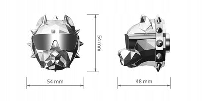 Automobilinis oro gaiviklis difuzorius su kvapu aliejus Pitbull Bright Black
