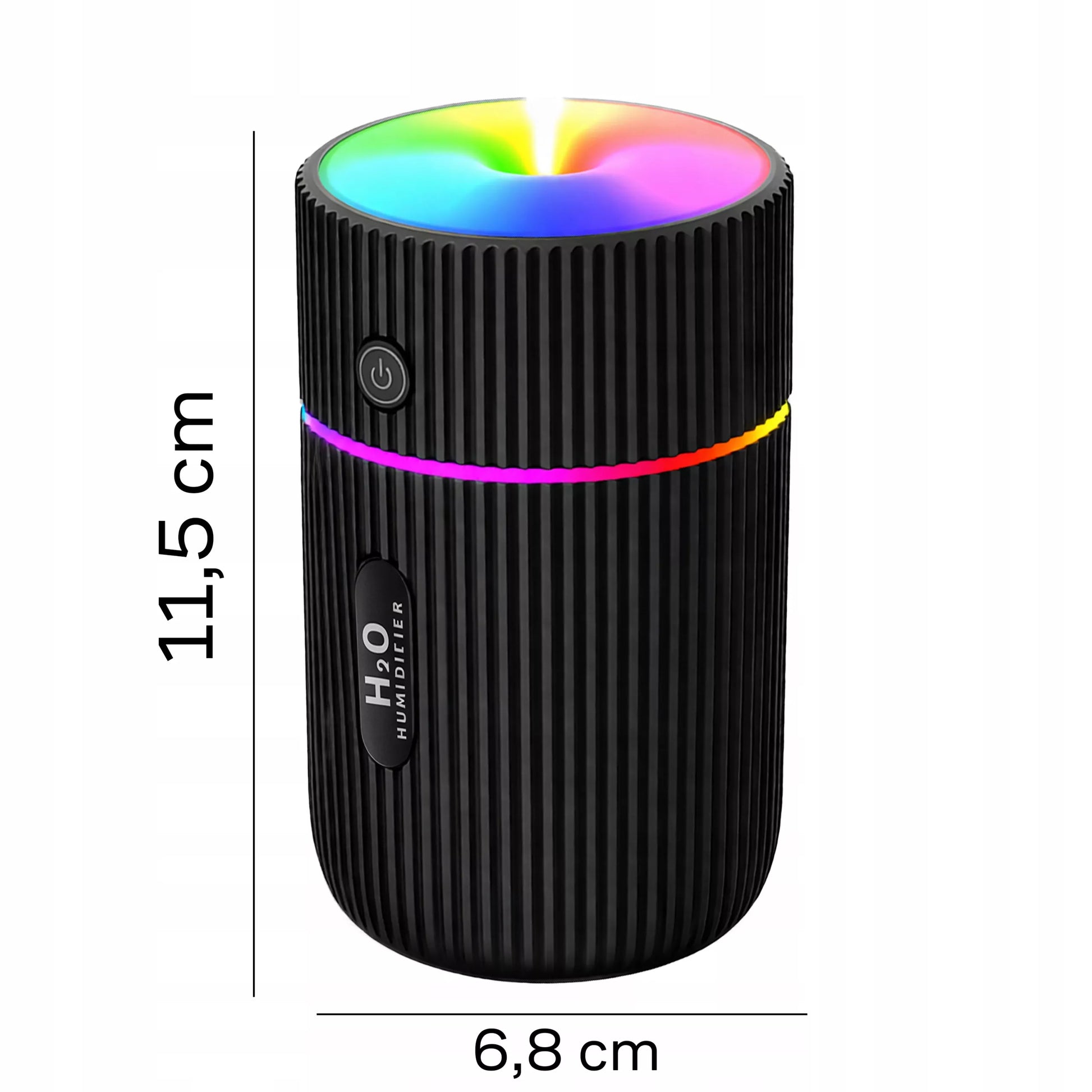 AUTOMOBILINIS ORO DRĖKINTUVAS, USB KVAPŲ DIFUZORIUS, RGB NAKTINĖ LEIDELĖ