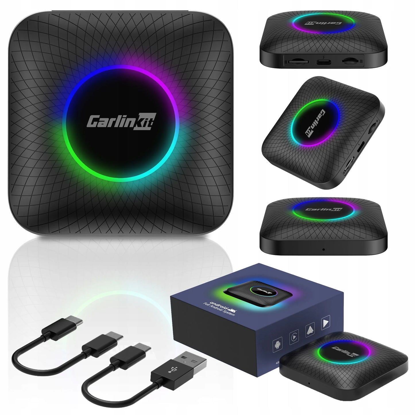 Belaidis adapteris Carlinkit Tbox 4/64 GB CarPlay Android Auto