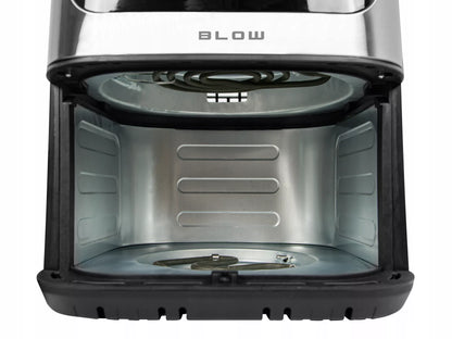 Didelis oro gruzdintuvė (8 l) – be aliejaus, 2 kaitinimo elementai, 2500 W