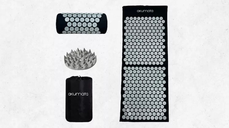 Akupresūros kilimėlis su pagalve, rinkinys, XXL