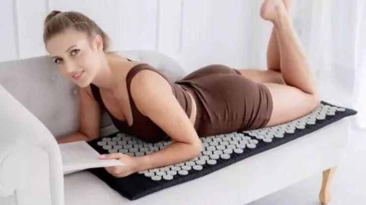 Akupresūros kilimėlis su pagalve, rinkinys, XXL