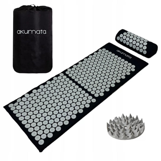 Akupresūros kilimėlis su pagalve, rinkinys, XXL