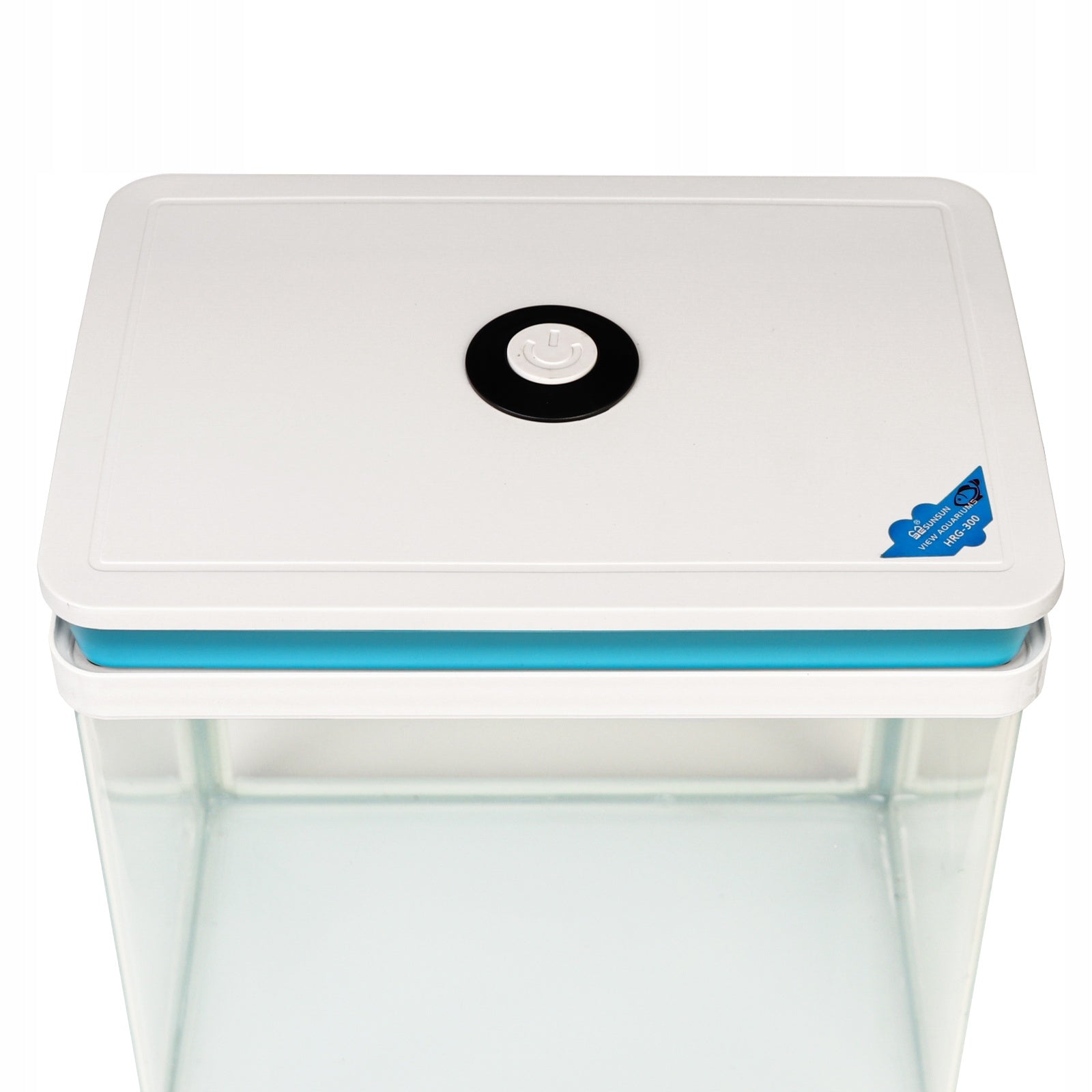 AKVARIUMAS 14L BALTAS SU LED FILTRU TYLIU, MODERNUS VAIKAMS IR BIURUI