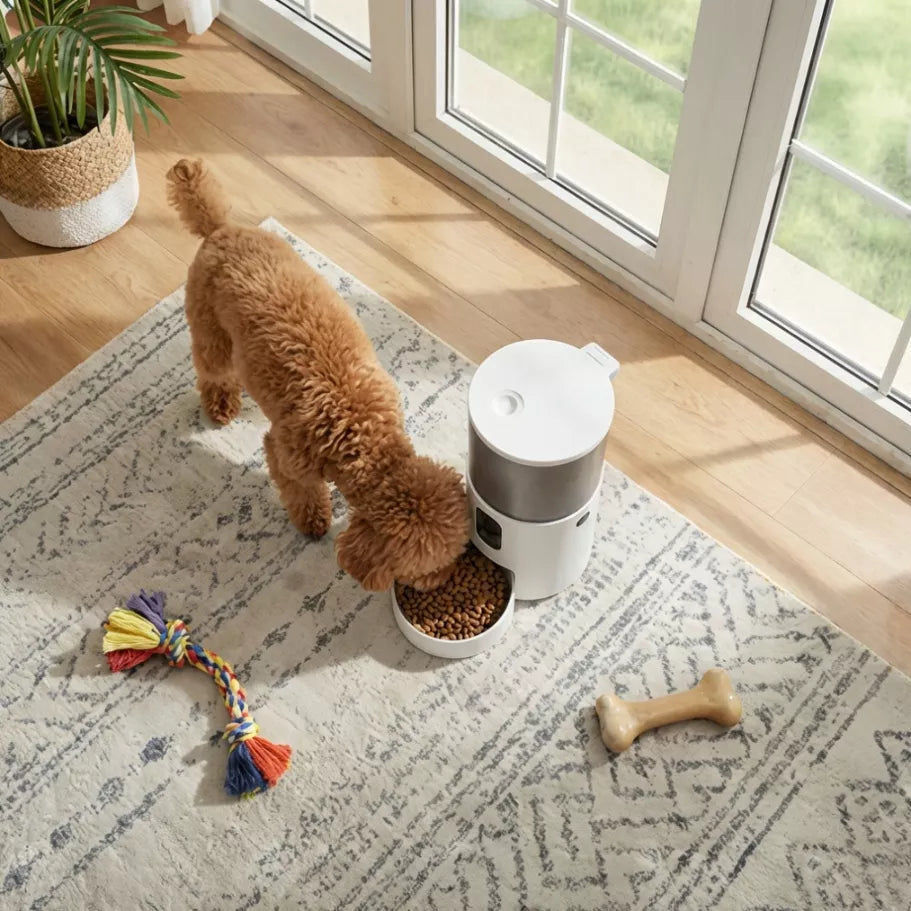 AUTOMATINIS KATĖS IR ŠUNS MAISTO DOZATORIUS, 3L MAITINIMO DOZATORIUS - WIFI