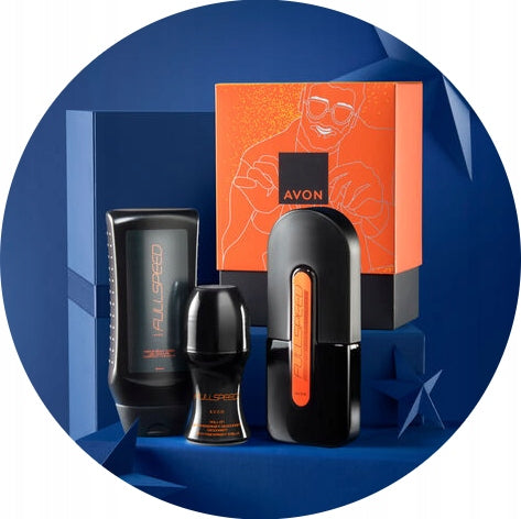 AVON FULL SPEED rinkinys vyrams 3 viename dėžutėje