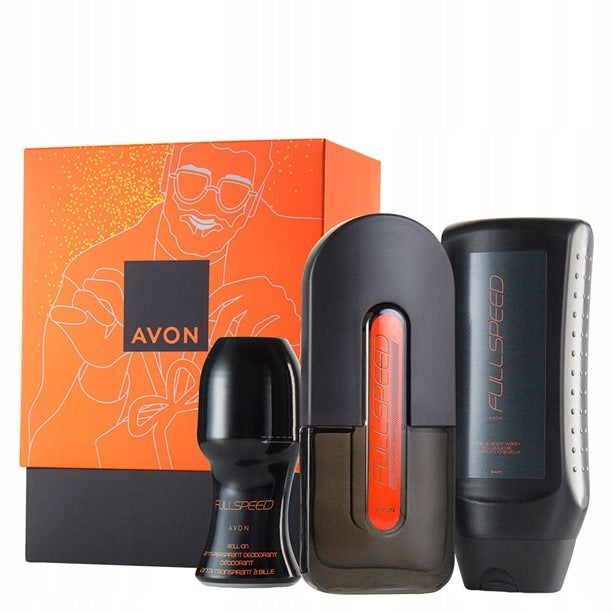 AVON FULL SPEED rinkinys vyrams 3 viename dėžutėje