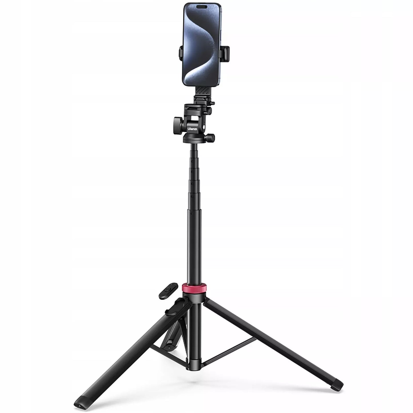 Aliumininis trikojis ULANZI MT-78 išmaniajam telefonui ir sisteminiam fotoaparatui + BT nuotolinio valdymo pultelis