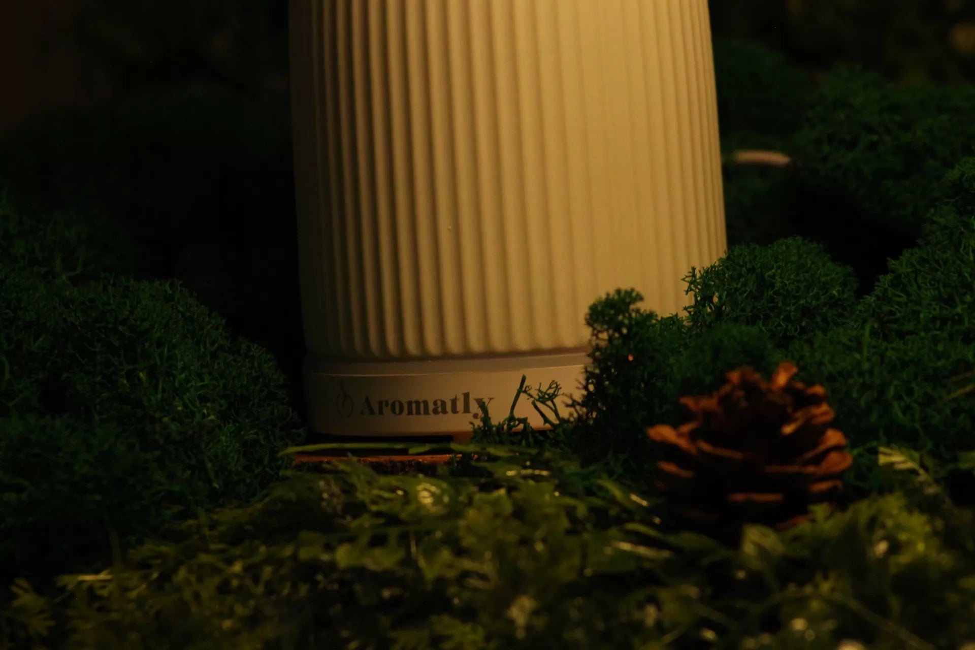 Aromatly Keraminis Kvapų Difuzorius Aromaterapijai Naktinė Lemputė | DOVANA