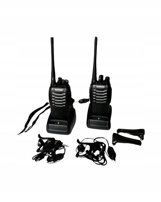 BAOFENG BF-88E - nauja BF-888s versija 2x TRUMPOBANGIAI RADIJO IMTUVAI WALKIE TALKIE PMR