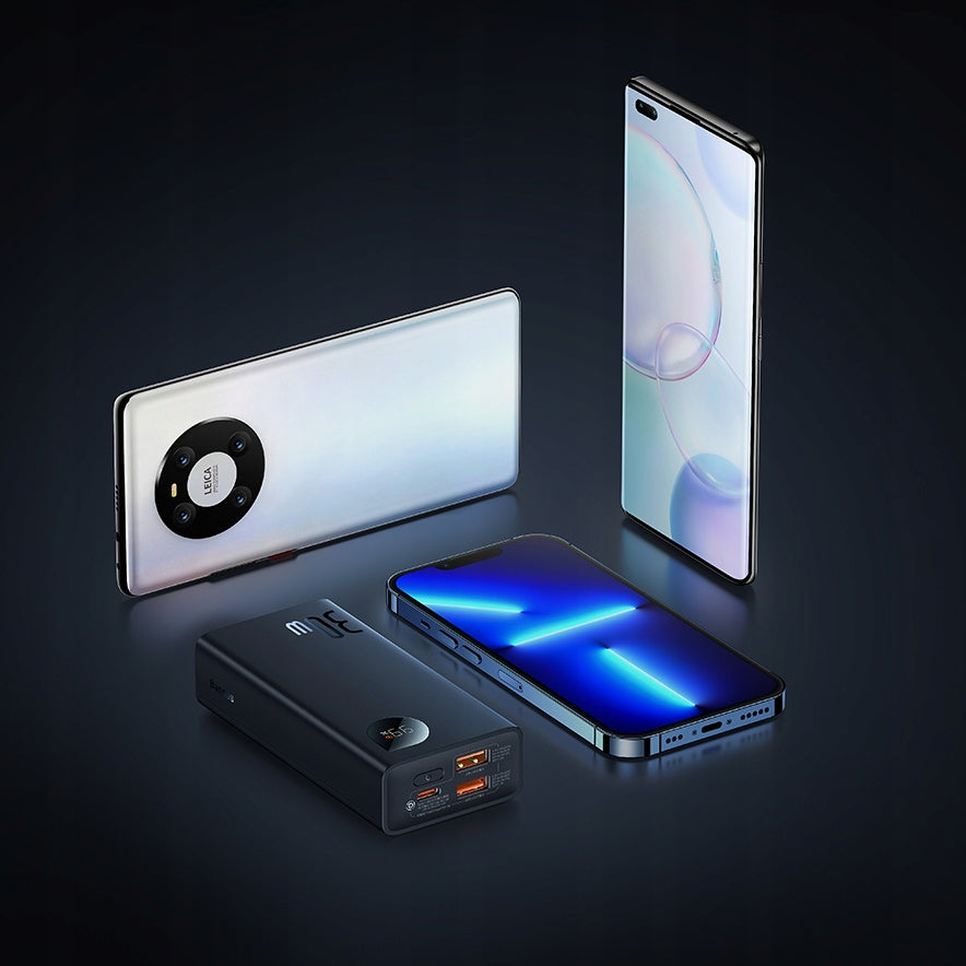 BASEUS Powerbankas Galingas Ir Talpus 10000mAh 30W PD USB USB-C Type-C QC 3.0