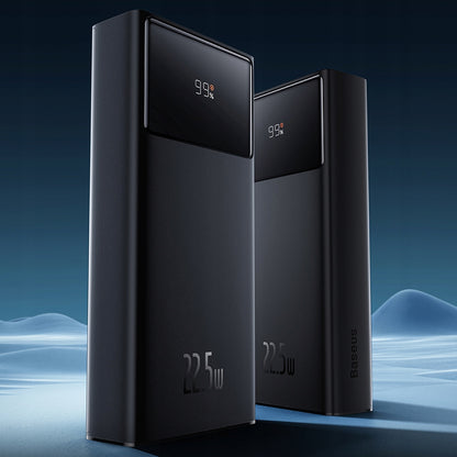 BASEUS POWER BANK Galingas Greitas Talpus 30000mAh USB-C PD 22.5W Saugus