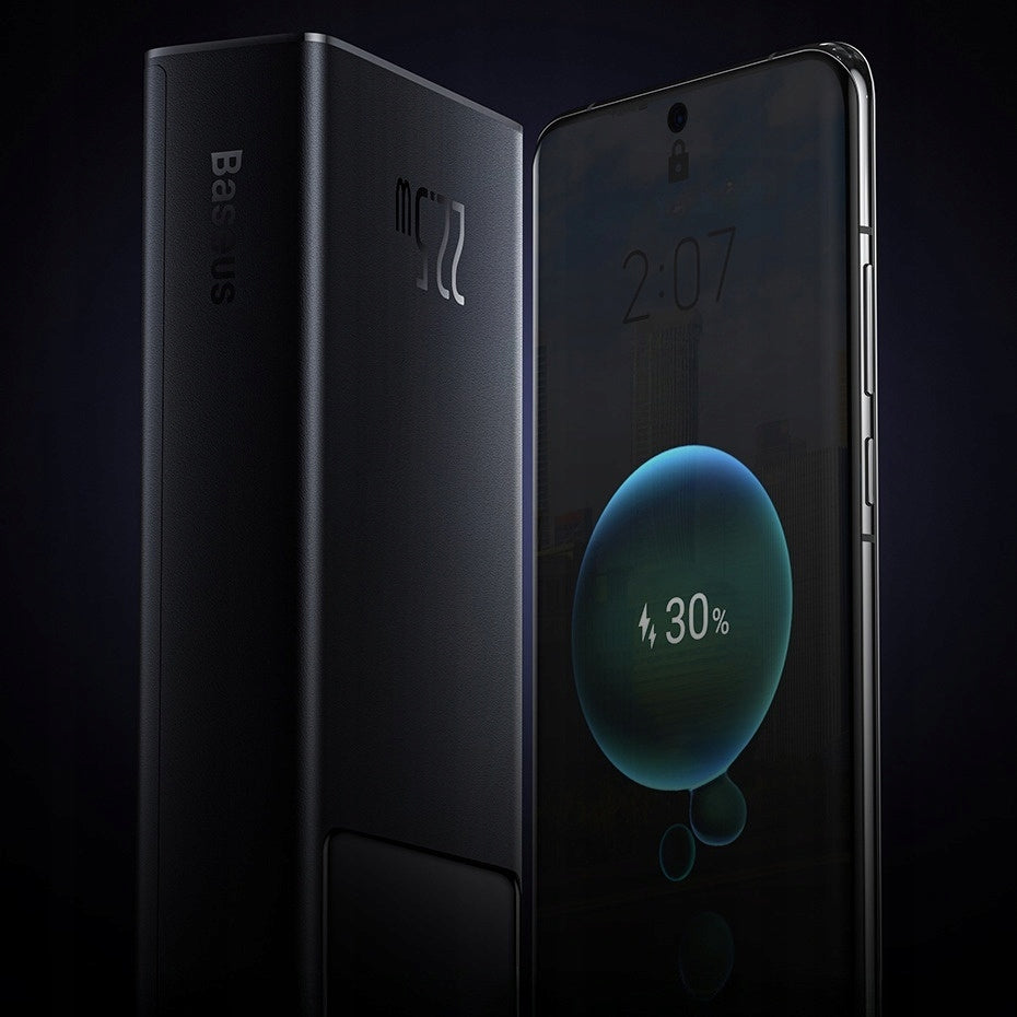 BASEUS POWER BANK Galingas Greitas Talpus 30000mAh USB-C PD 22.5W Saugus