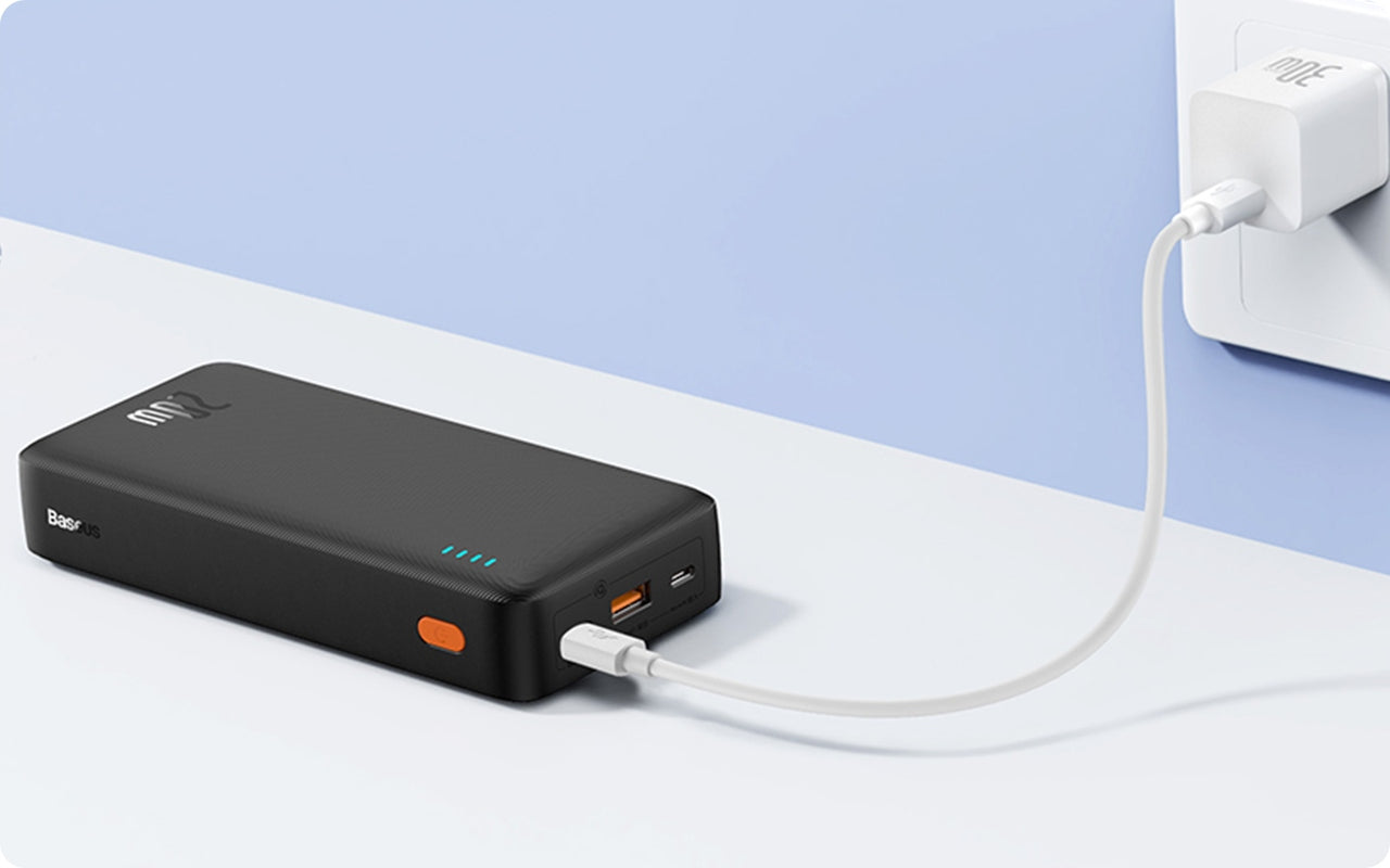 BASEUS Powerbank su greitu įkrovimu 20000mAh 20W USB-C USB-A su kabeliu