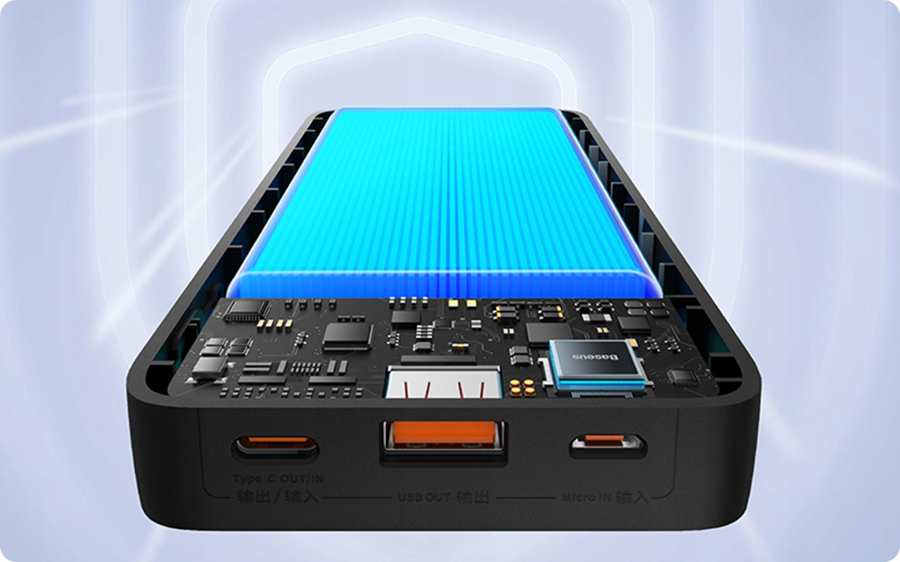 BASEUS Powerbank su greitu įkrovimu 20000mAh 20W USB-C USB-A su kabeliu