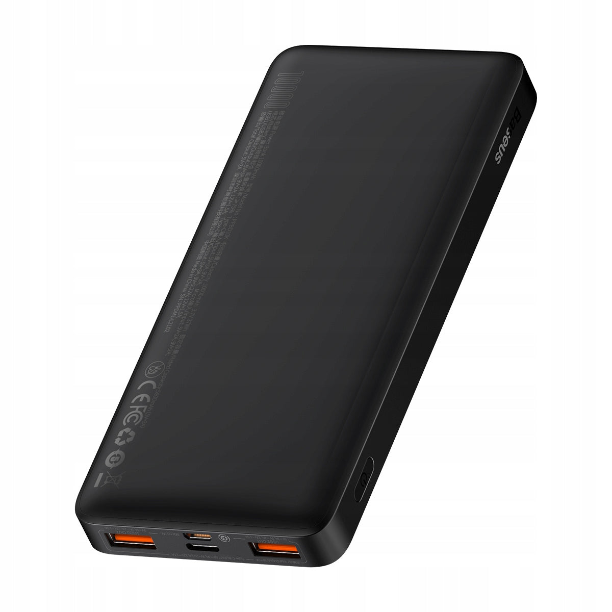 BASEUS POWERBANK 10000MAH 20W PD 2x USB USB-C 3A QC 3.0 Greitas Saugus
