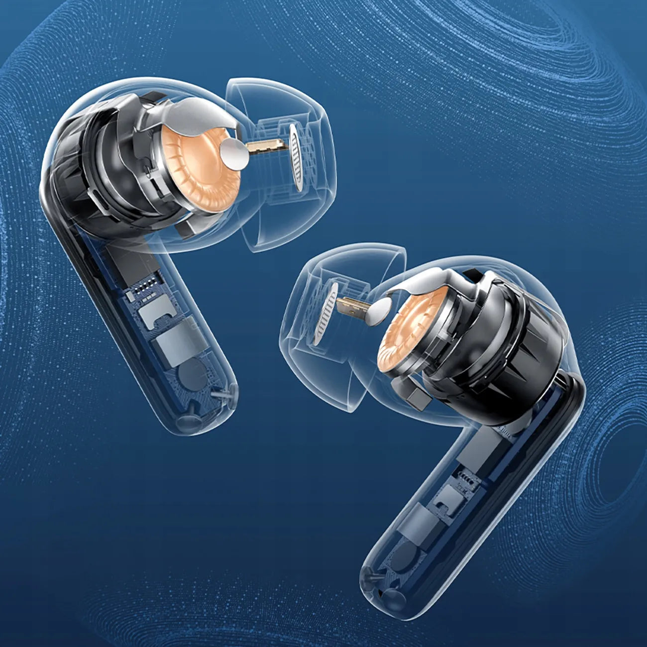 BASEUS belaidės ausinės BP1 Pro TWS ANC LDAC BLUETOOTH 6.0 IP55 USBC