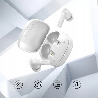 BASEUS BELAIDĖS IN-EAR AUSINĖS BT Bowie E19 TWS IPX5 BALTOS