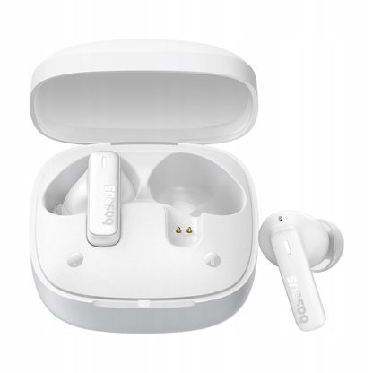 Baseus in-ear belaidės Bluetooth ausinės (baltos)