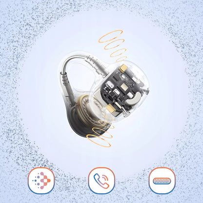 BASEUS "Bass BC1" atviros „Bluetooth“ ausinės su atviru segtuku