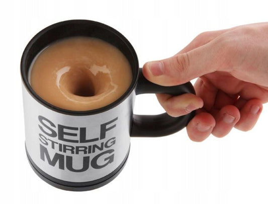 BB50 Termo puodelis su automatiniu maišymu kavai ir arbatai, originalus daiktas