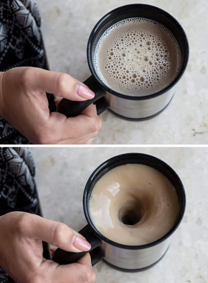 BB50 Termo puodelis su automatiniu maišymu kavai ir arbatai, originalus daiktas