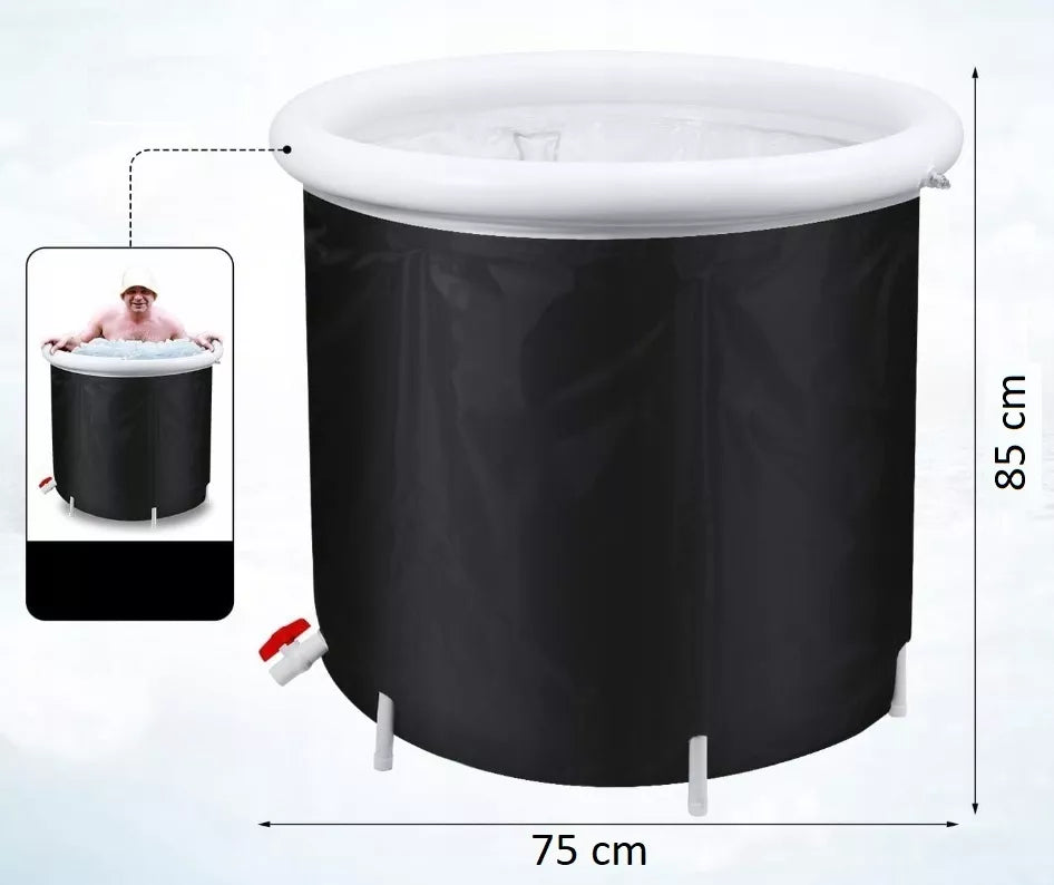 ICE BATH ledo vonia (ledinis kubilas) su dangčiu – WN-04