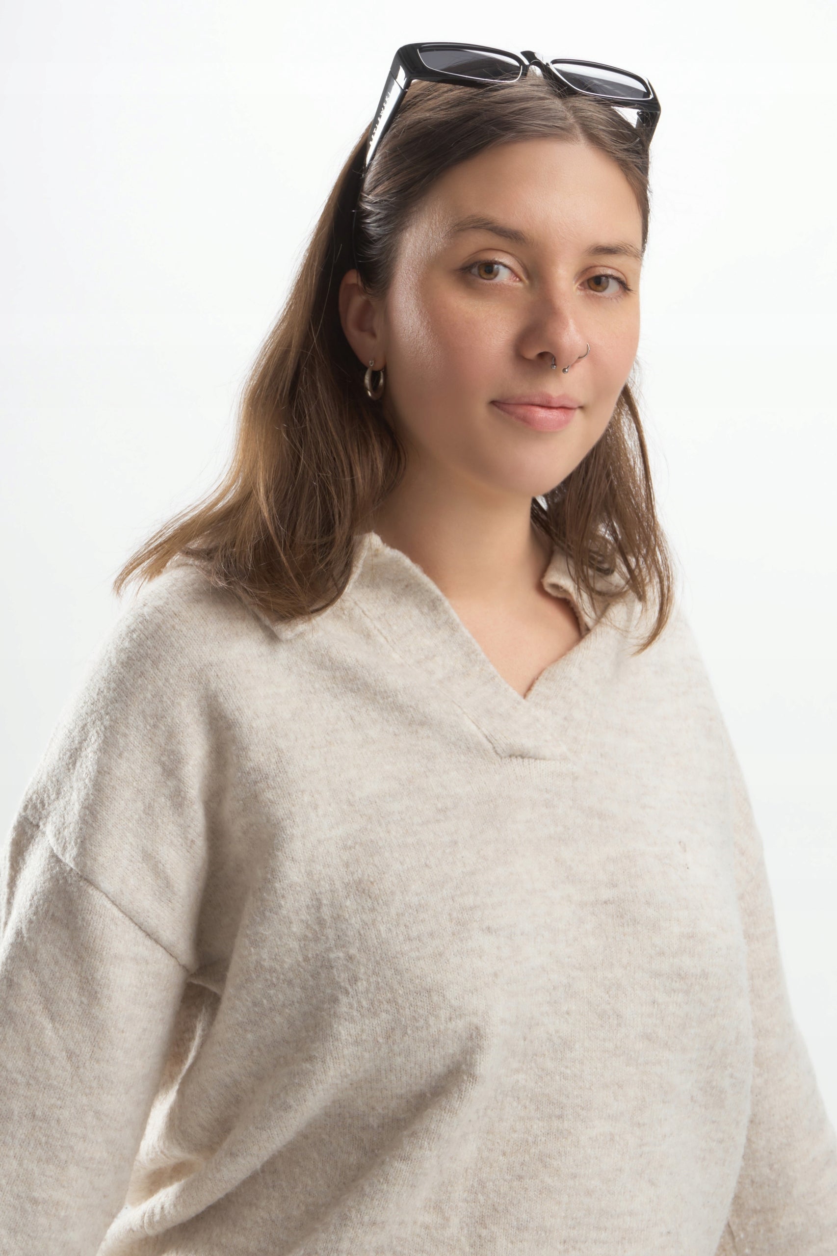 BETLEWSKI madingi oversize saulės akiniai unisex