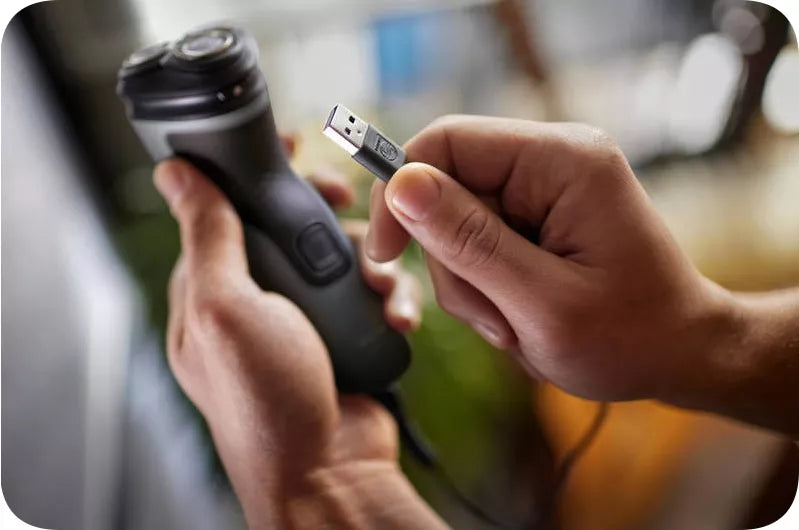 Philips belaidė skustuoklė vyrams – veido ir barzdos priežiūrai