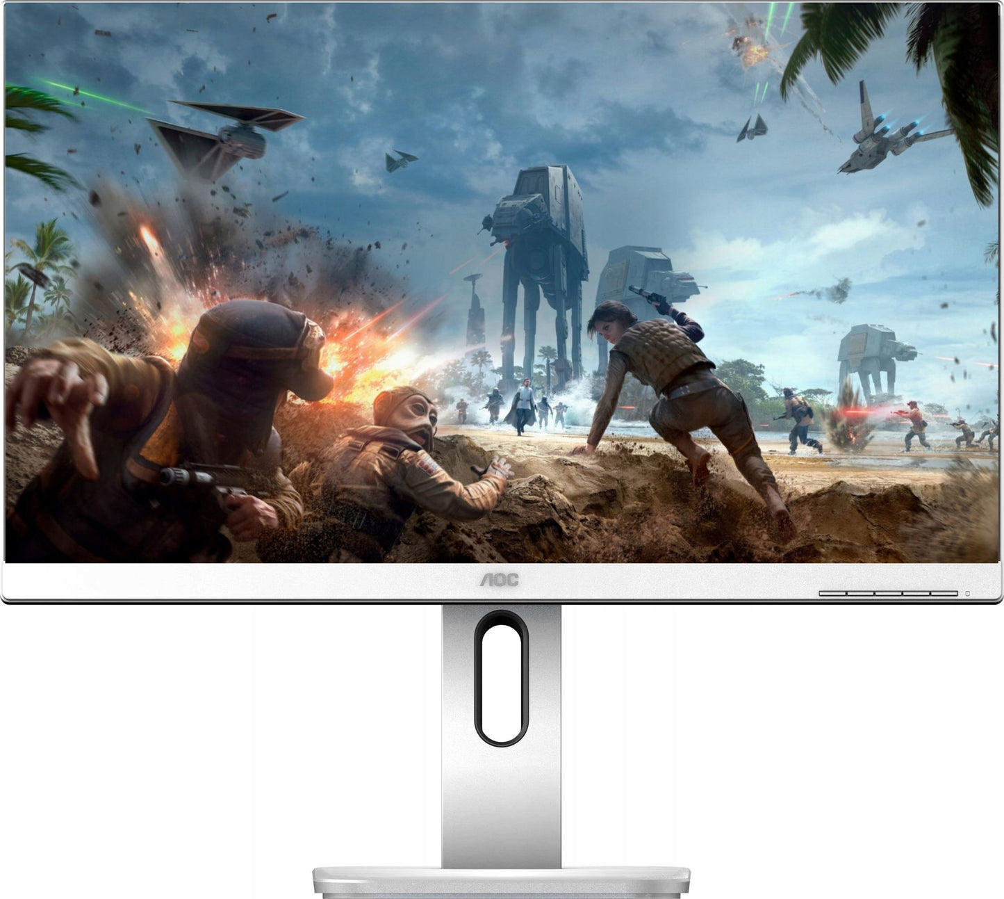 Berėmis žaidimų monitorius žaidėjams AOC 24P1W1 IPS FHD 1920x1080 A KL