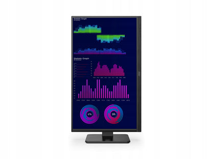 Berėmis monitorius 27” AOC Q27P2Q LED IPS QHD 2560x1440 pasukamas DP HDMI KL A
