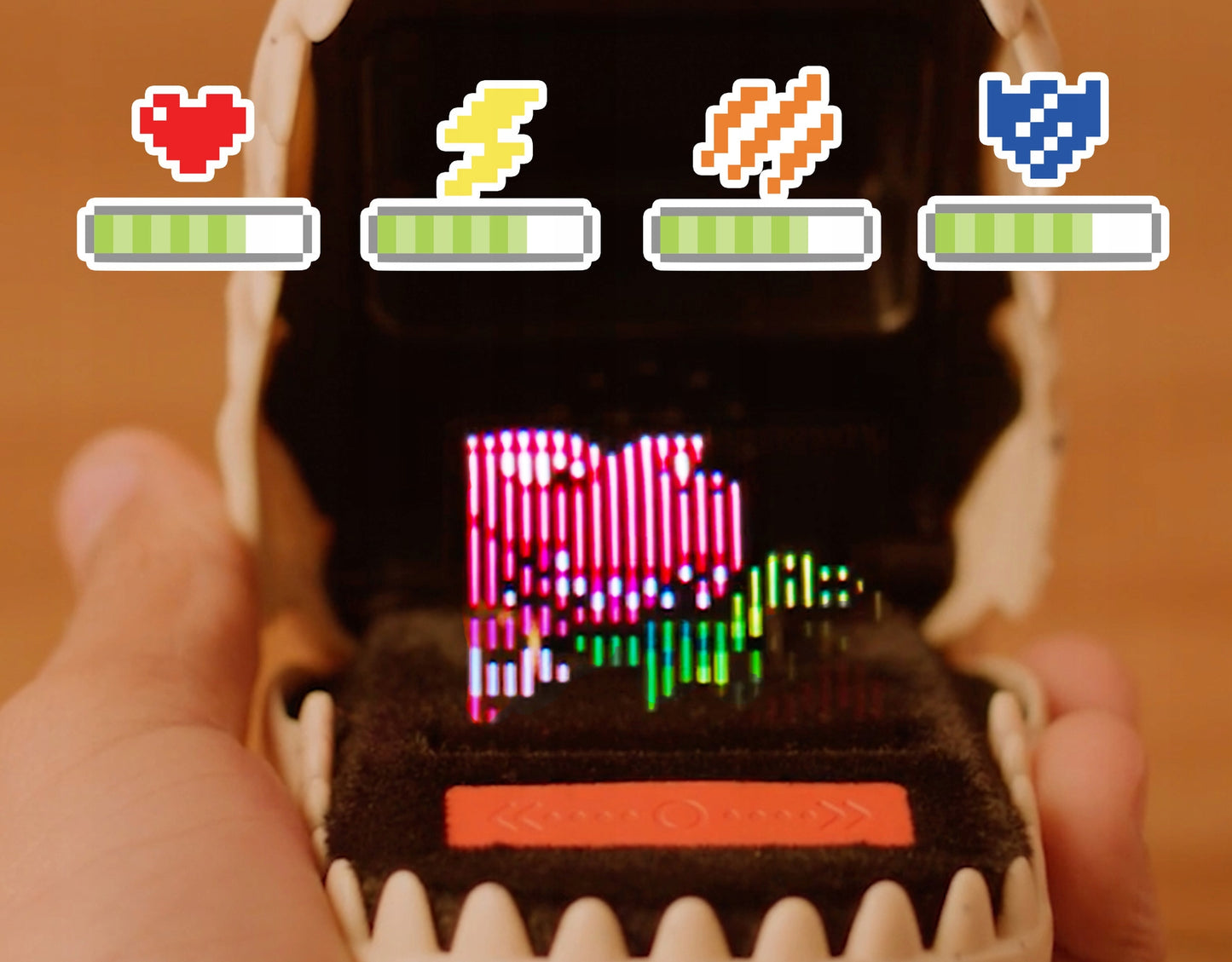 BITZEE JURASSIC WORLD DINOZAURAS INTERAKTYVI SKAITMENINĖ FIGŪRĖLĖ VIRTUALUS HOLO