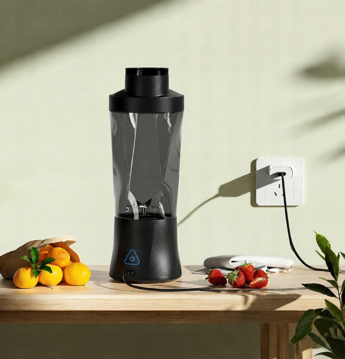 Kelioninis Blenderis Smoothie Ir Kokteiliams – Belaidis, Nešiojamas, Kraunamas Per USB