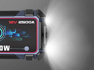 UŽSAUKIMO STIPRINTUVAS JUMP STARTER POWERBANK ŽIBINTUVĖLIS 2500A 16000 mAh AVAPOW A27