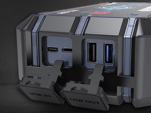 UŽSAUKIMO STIPRINTUVAS JUMP STARTER POWERBANK ŽIBINTUVĖLIS 2500A 16000 mAh AVAPOW A27