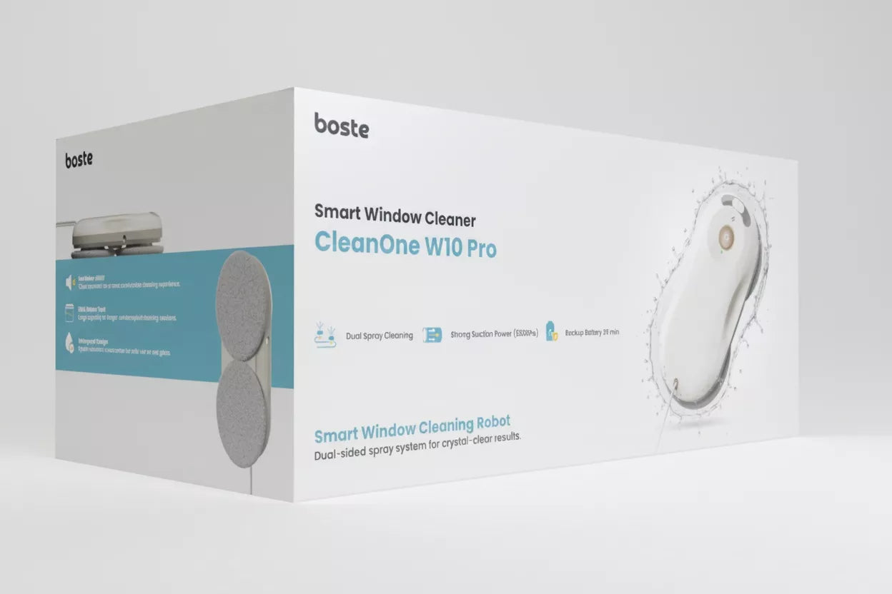 Automatinis langų robotas su siurbimu – Boste