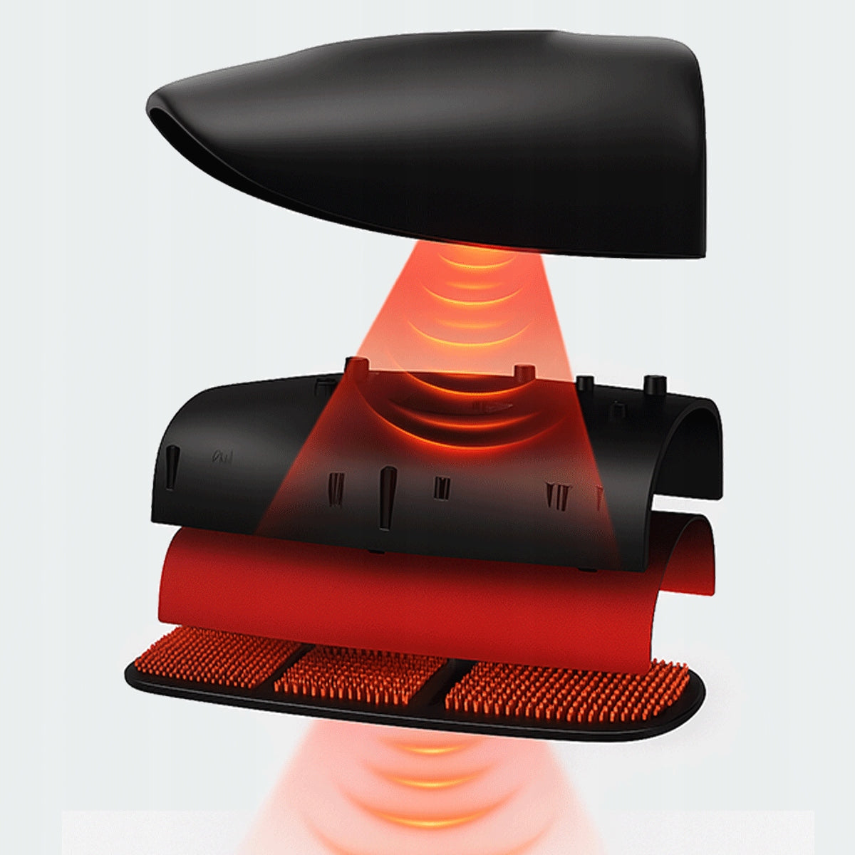 BOSTE Belaidis Masažuoklis Rankoms ir Riešams su Šildymu, Akupresūra